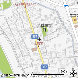 筑波銀行石下支店周辺の地図