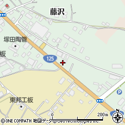 茨城県土浦市藤沢3566周辺の地図