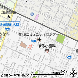 加須市市民サービスセンター加須周辺の地図