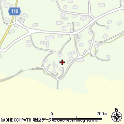 茨城県行方市若海727周辺の地図