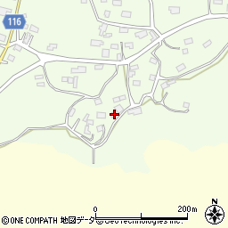 茨城県行方市若海726-1周辺の地図