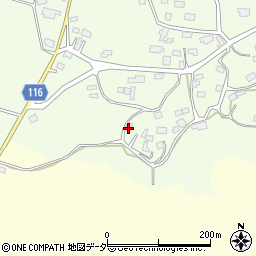 茨城県行方市若海735周辺の地図