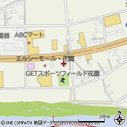 埼玉県深谷市荒川353周辺の地図