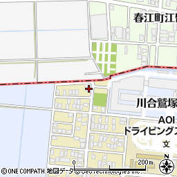 福井県福井市つくし野1丁目111周辺の地図