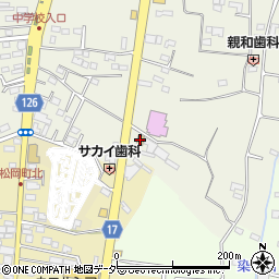 ローソン境町長井戸店周辺の地図
