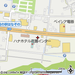 三ツ矢堂製麺 深谷花園店周辺の地図