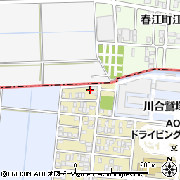 福井県福井市つくし野1丁目109周辺の地図