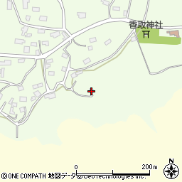 茨城県行方市若海700周辺の地図