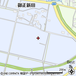 埼玉県熊谷市御正新田656周辺の地図