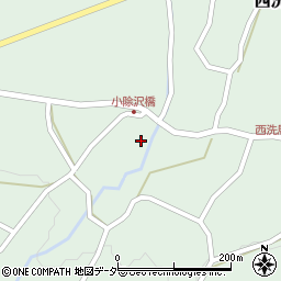 長野県東筑摩郡朝日村西洗馬1649周辺の地図