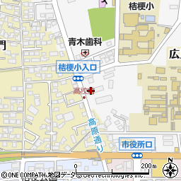 松本学院予備校塩尻校周辺の地図