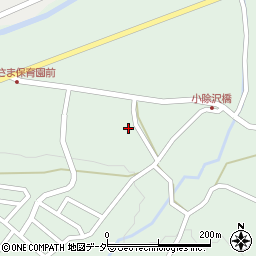 長野県東筑摩郡朝日村西洗馬1618-2周辺の地図