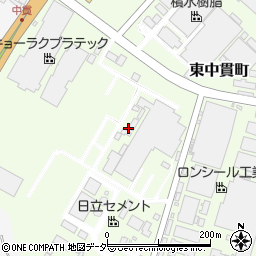 株木建設株式会社　土浦機械センター周辺の地図