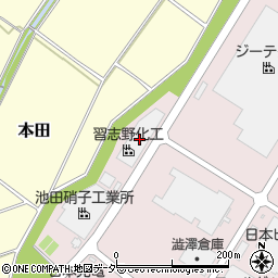 埼玉県深谷市白草台2909-73周辺の地図