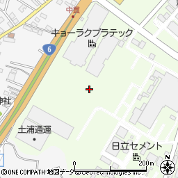 茨城県土浦市東中貫町周辺の地図