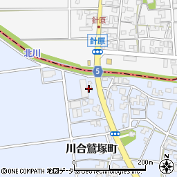 伸光商事株式会社　川合鷲塚工場周辺の地図