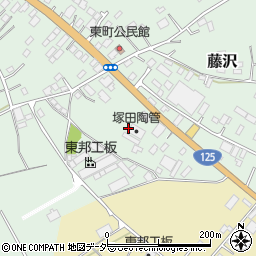 茨城県土浦市藤沢3603周辺の地図