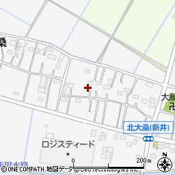 埼玉県加須市北大桑410周辺の地図
