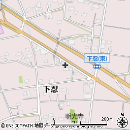 埼玉県行田市下忍2224周辺の地図