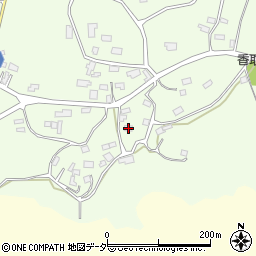 茨城県行方市若海719周辺の地図