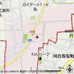 福井県坂井市春江町定重周辺の地図