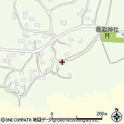 茨城県行方市若海716周辺の地図