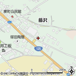茨城県土浦市藤沢3501-6周辺の地図
