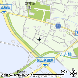 埼玉県熊谷市万吉1010周辺の地図