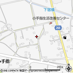 茨城県五霞町（猿島郡）小手指周辺の地図