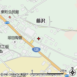 茨城県土浦市藤沢3499-2周辺の地図