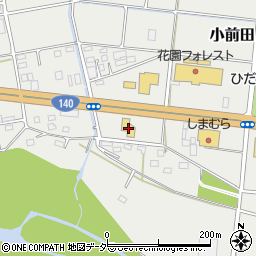 埼玉県深谷市小前田379周辺の地図