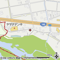 埼玉県深谷市小前田319周辺の地図