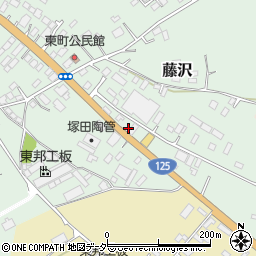 茨城県土浦市藤沢3575周辺の地図