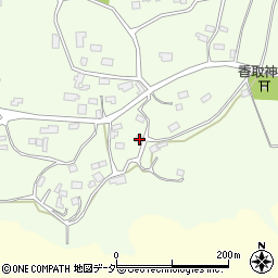 茨城県行方市若海6周辺の地図