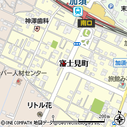 埼玉県加須市富士見町8-40周辺の地図