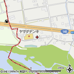 埼玉県深谷市小前田309周辺の地図