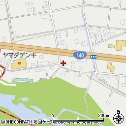 埼玉県深谷市小前田329周辺の地図