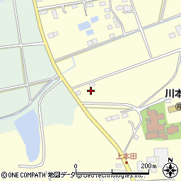 埼玉県深谷市本田4486周辺の地図