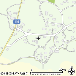 茨城県行方市若海637周辺の地図