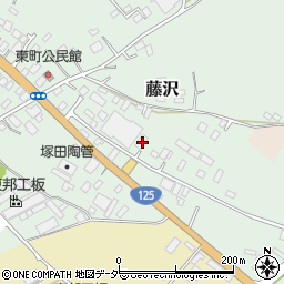 茨城県土浦市藤沢3499周辺の地図