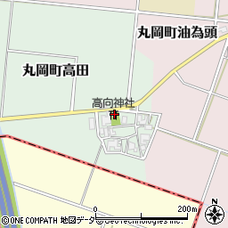 高向神社周辺の地図