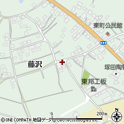 茨城県土浦市藤沢3325-3周辺の地図