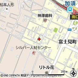 埼玉県加須市富士見町12-3周辺の地図