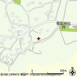 茨城県行方市若海656周辺の地図
