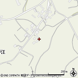 茨城県行方市長野江221周辺の地図