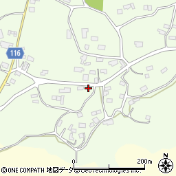 茨城県行方市若海642周辺の地図