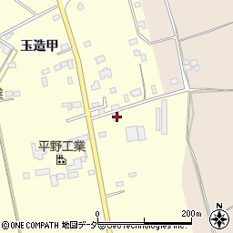 茨城県行方市玉造甲6539周辺の地図
