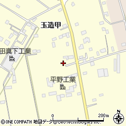 茨城県行方市玉造甲6522周辺の地図