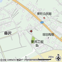 茨城県土浦市藤沢3345周辺の地図