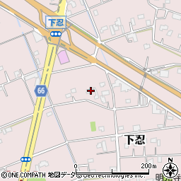 埼玉県行田市下忍790周辺の地図
